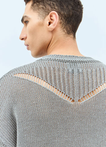 ROA Hemp And Cotton Sweater Grey roa0156011