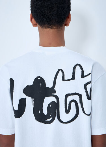 b.Eautiful x LTTT Puffy Fish T-Shirt White bea0363002