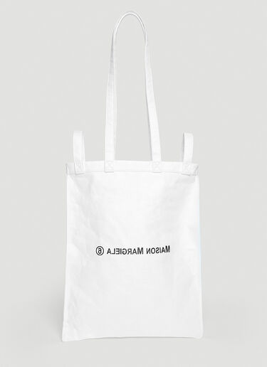 MM6 Maison Margiela Berlin Tote Bag White mmm0244013