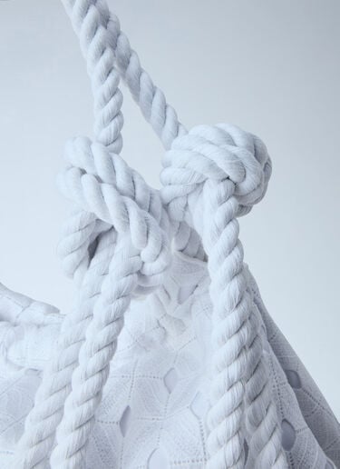 Max Mara Arte Tote Bag White max0264060