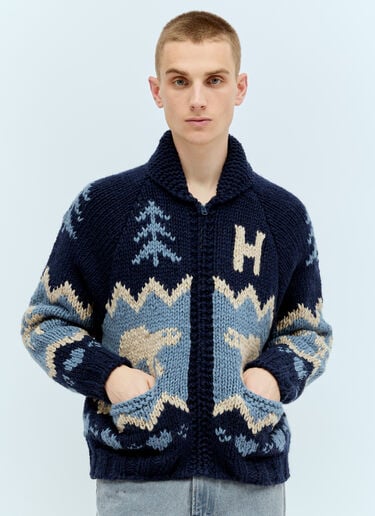 北极熊开衫 Human Made 北极熊开衫 藏蓝色 hmd0154004