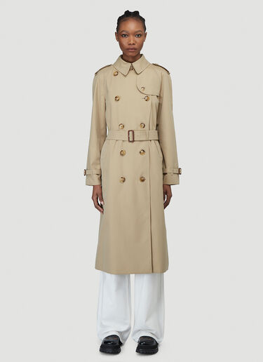 Burberry Waterloo Heritage Trench Coat Beige bur0239005