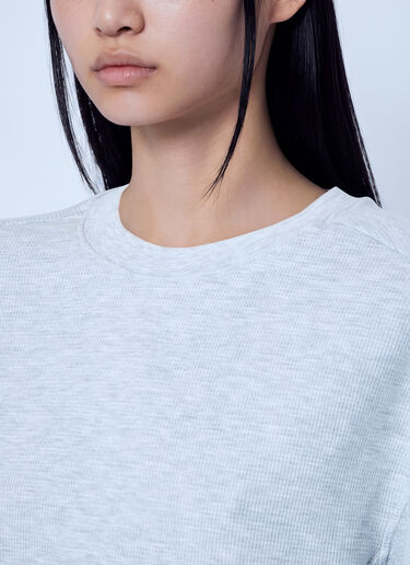 LN-CC® - Entire Studios: Thermal Long Sleeve Top - Grey Entire Studios Thermal Long Sleeve Top Grey ent0266023