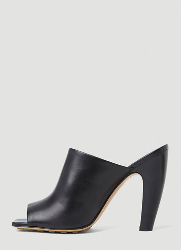 Bottega Veneta Curved Heel Mules Black bov0251071