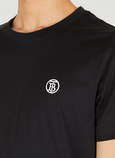 Burberry 徽标T恤 黑 bur0149039