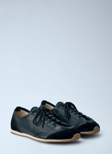 LN-CC® - Lemaire: Gummy Grip Sneakers - Black Lemaire Gummy Grip Sneakers Black lem0266002