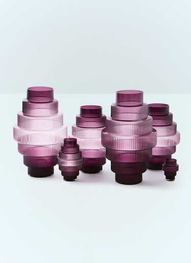 POLSPOTTEN Extra Large Steps Vase Purple wps0691438