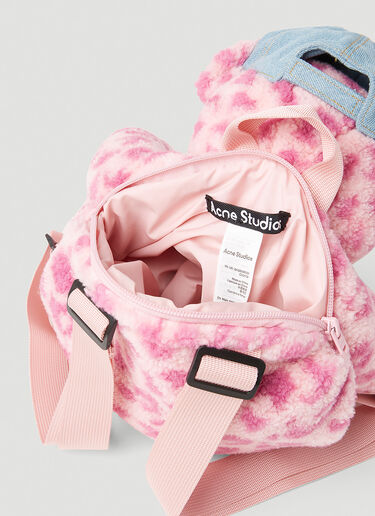 Acne Studios Teddy Bear Backpack Pink acn0353011
