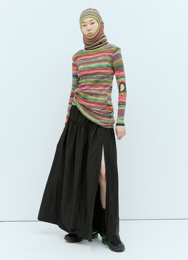 Aries Drawstring Snow Skirt Black ari0254008