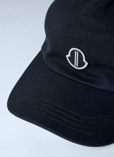 Moncler x Rick Owens Embroidered Logo Baseball Cap Black mcs0363032
