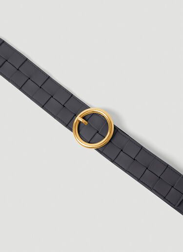 Bottega Veneta Maxi Intreccio Belt Black bov0251062