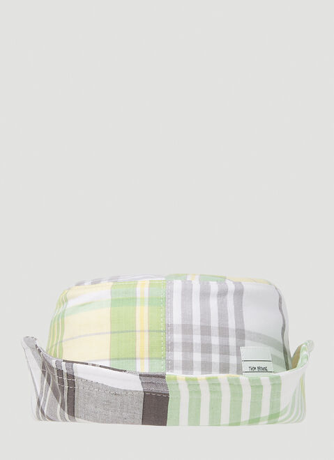 Thom Browne Check Bucket Hat Pink thb0151046