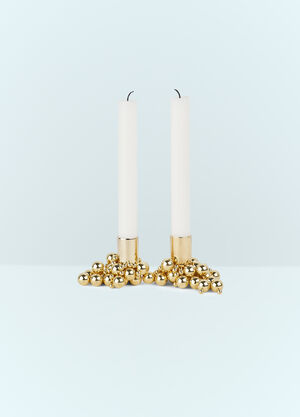 Gejst Set Of Two Molekyl Candlelight Candleholders Gold wps0691331