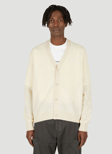 Acne Studios 로고 가디건 크림 acn0147013