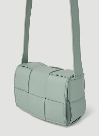 Bottega Veneta 迷你 Cassette 单肩包 绿色 bov0251010