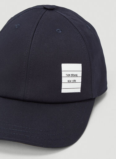 Thom Browne Baseball Cap Navy thb0143007