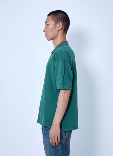 Visvim Mondo Weller S/S DMGD Polo Shirt Green vis0166010