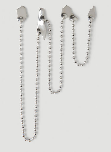 Moulded Three Brooch PUBLISHED BY Moulded Three Brooch Silver pbb0348008