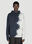 Boiler Room Reactive Hooded Sweatshirt Blue bor0153009