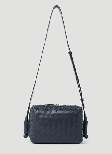 Bottega Veneta 애비뉴 크로스바디 백 네이비 bov0153034