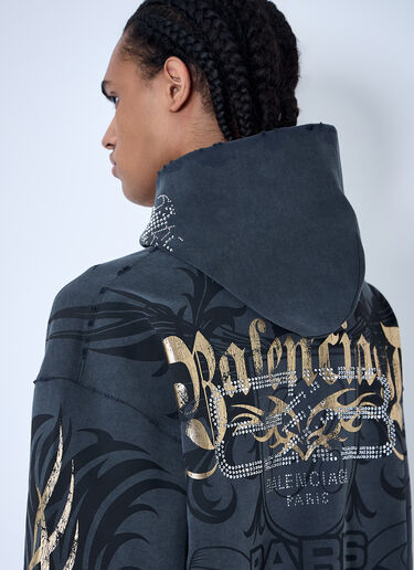 Balenciaga Tacky 拉链连帽运动衫  黑色 bal0159012