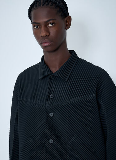Pleated Jacket Homme Plissé Issey Miyake Pleated Jacket Black hmp0162018
