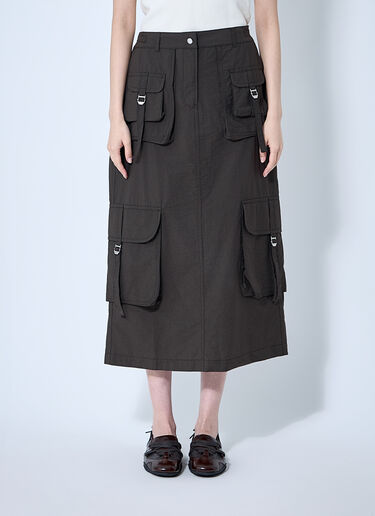 Acne Studios Cargo Skirt Grey acn0260004