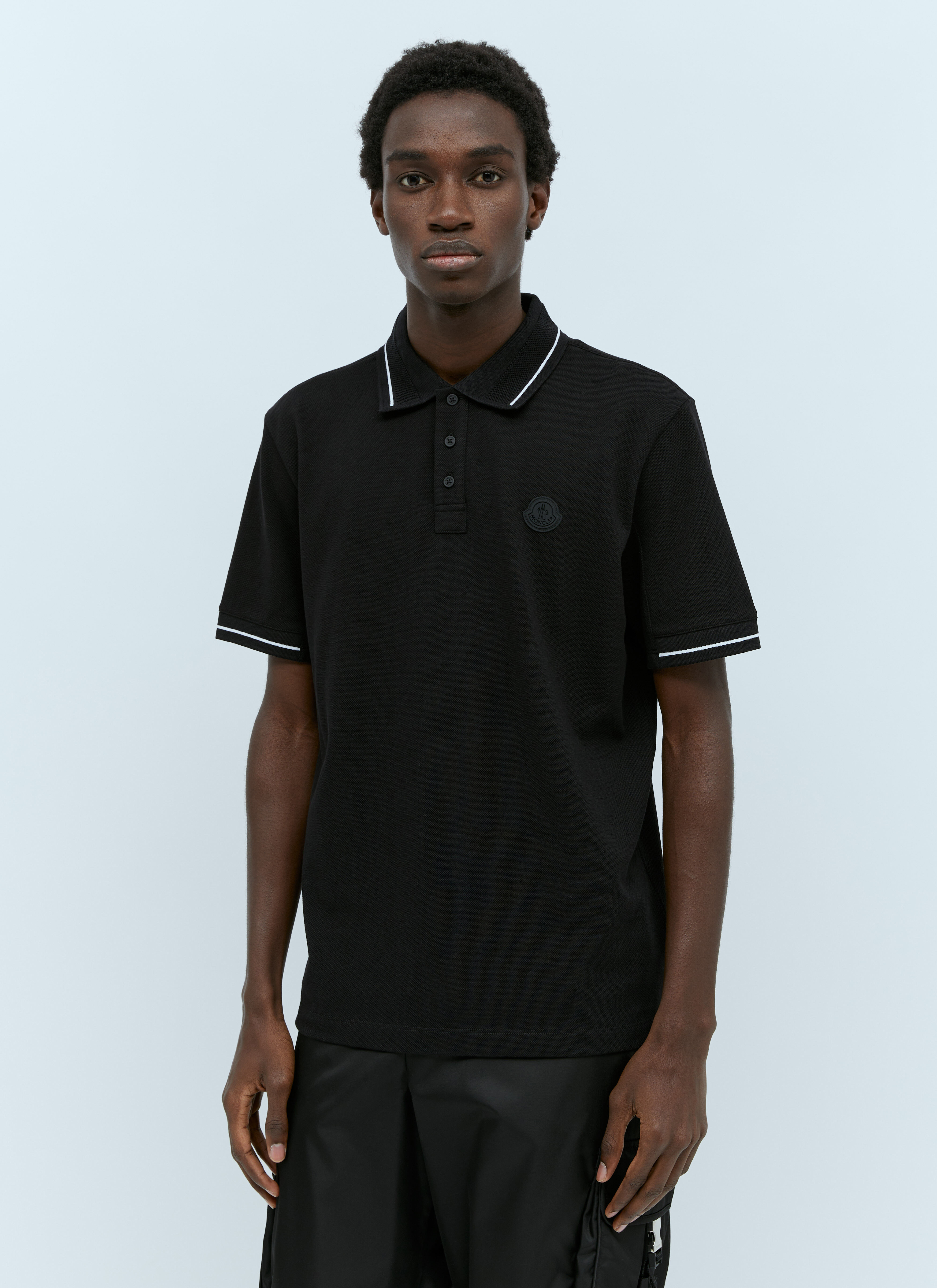 Acne Studios 徽标贴饰 Polo 衫 乳白色 acn0156015