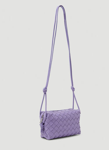Bottega Veneta Intrecciato Nappa Mini Shoulder Bag Purple bov0249018