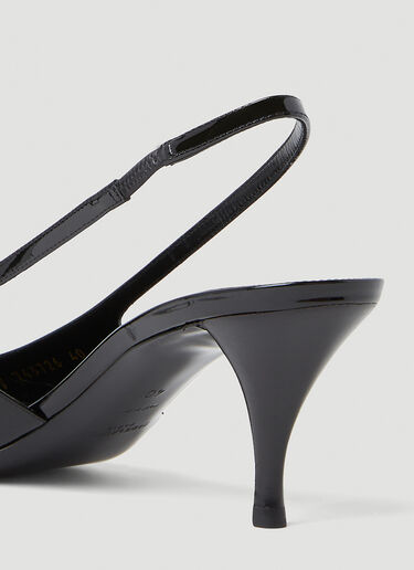 Saint Laurent 24 Kitten Heel Shoes Black sla0252044