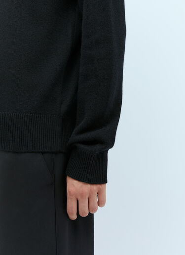 EKD Cashmere Sweater Burberry EKD Cashmere Sweater Black bur0153031