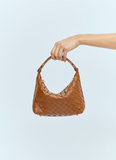 Mini Wallace Shoulder Bag Bottega Veneta Mini Wallace Shoulder Bag Brown bov0256003