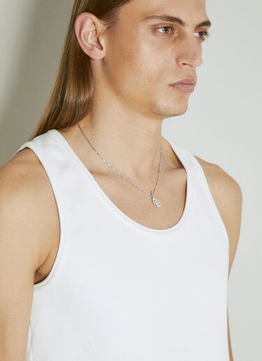 Mini Gem In Heat Necklace Alan Crocetti Mini Gem In Heat Necklace Silver acr0354007
