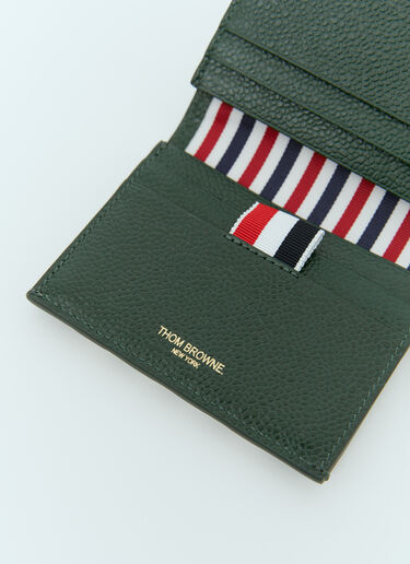 Thom Browne 4バー 二つ折りカードホルダー グリーン thb0154012