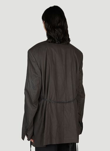 Ann Demeulemeester 休闲西装外套 棕色 ann0152001