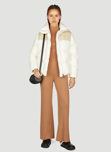 Moncler Jotty Short Down Jacket Cream mon0254015