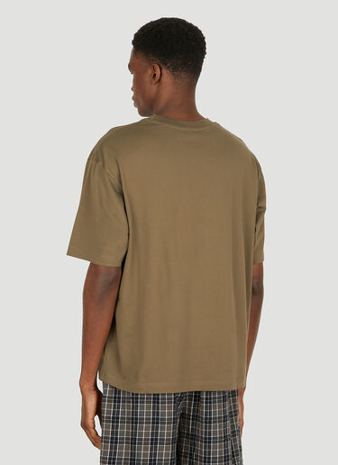 Acne Studios Patch Pocket T-Shirt Green acn0150039