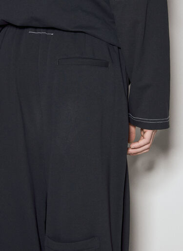 MM6 Maison Margiela 抽绳运动裤 黑色 mmm0156004