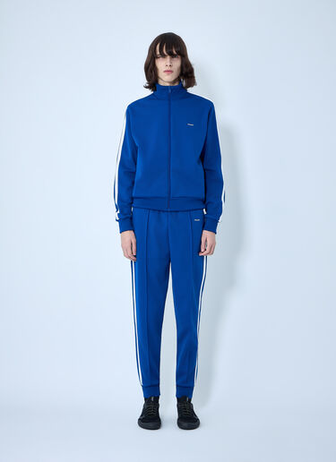 Prada Zip-Front Track Jacket Blue pra0164015