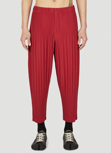 Homme Plissé Issey Miyake 锥形裤 红色 hmp0152013