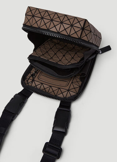 Bao Bao Issey Miyake ビートル クロスボディバッグ ブラウン bao0151002