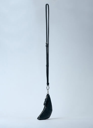 Lemaire Croissant Coin Pouch Crossbody Bag Black lem0360004