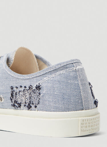 Tabi Distressed Sneakers Maison Margiela Tabi Distressed Sneakers Denim mla0251020