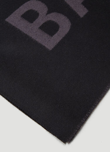 Balenciaga Logo Macro Scarf Black bal0143053