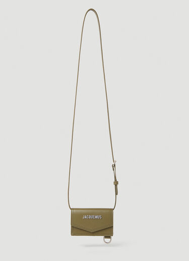 Jacquemus Le Porte Azur Pouch Khaki jac0151033
