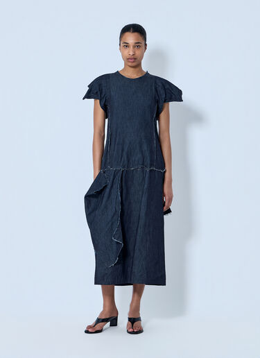 LIMI Feu Designed Panel Dress B Navy lmf0264001