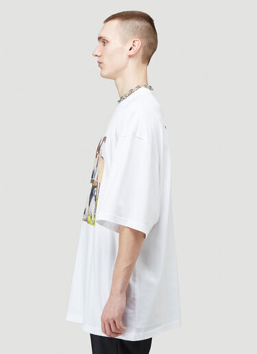 Balenciaga I Love Dogs T-Shirt White bal0144002