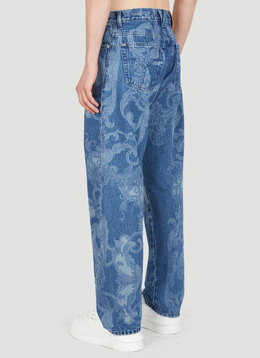 Versace Baroque 牛仔裤 蓝 ver0149019