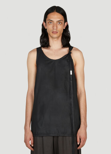 Ann Demeulemeester Tommy Tank Top Black ann0152007