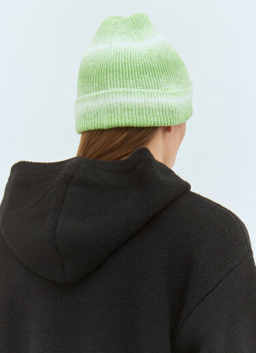 Stüssy Cuff Basic Striped Beanie Hat Green sts0159014